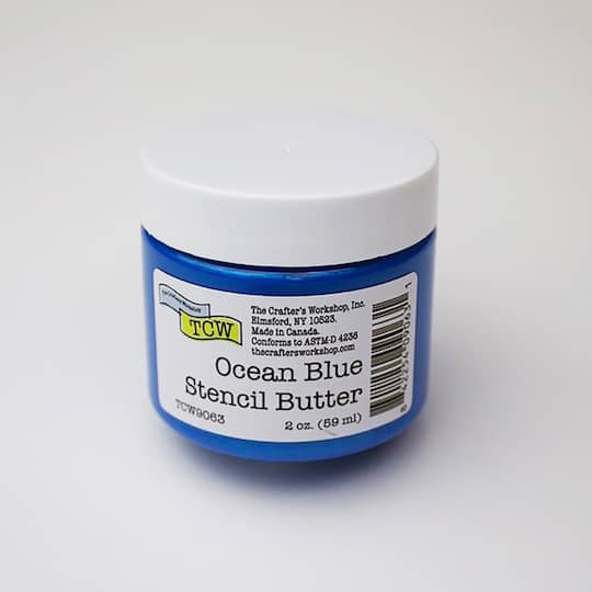 The Crafter&#x27;s Workshop Ocean Blue Stencil Butter